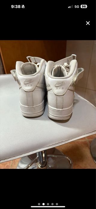Zapatillas Nike Air Force 1 Blancas Talla 38