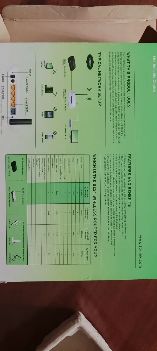 Router TP-Link TL-WR740N