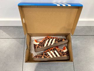 Adidas Samba Og W Marrón Naranja