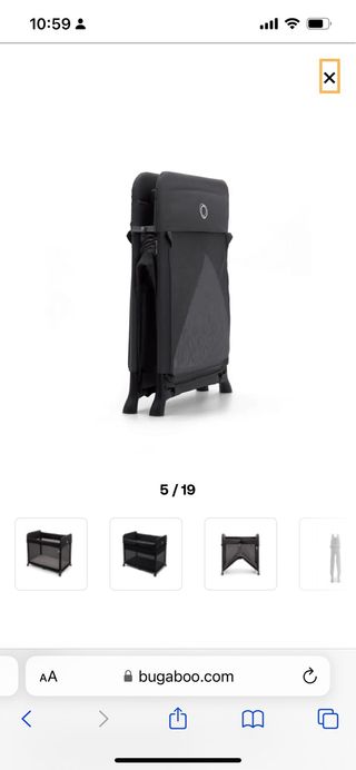 Cuna de viaje Bugaboo