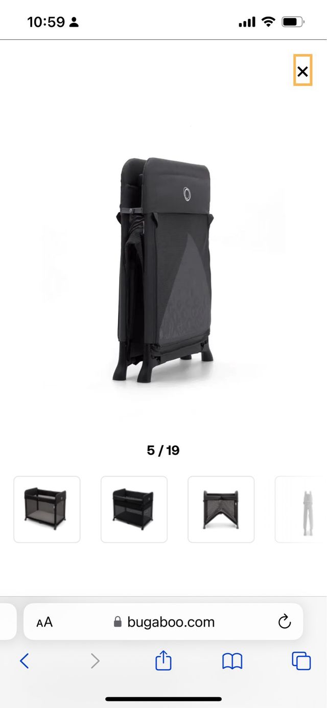 Cuna de viaje Bugaboo