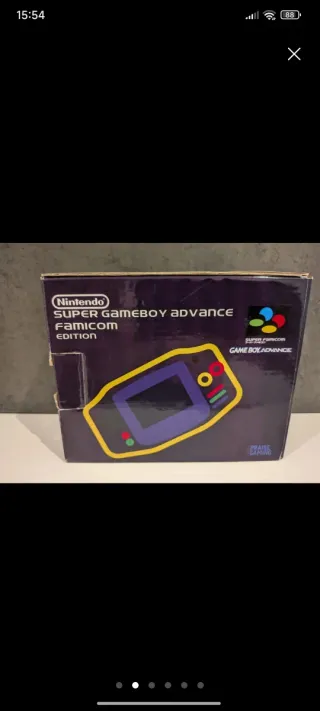 Nintendo Game Boy Advance Famicom Edition