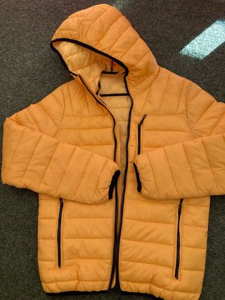 Anorak Bershka Amarillo Talla S Unisex