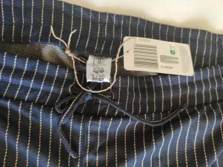 Pantalón de rayas mujer t.48 Aldi