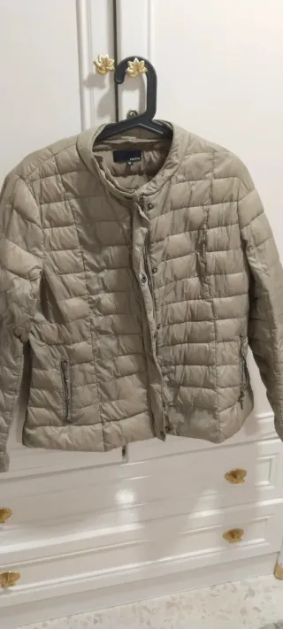 Cazadora Couchel Mujer Talla M Beige