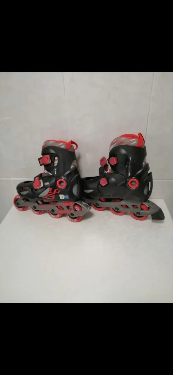 Patines en línea talla 34 + protecciones