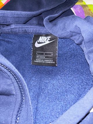 Chaqueta Nike Niño Talla L Azul