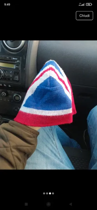 Cappellino Union Jack Londra xl