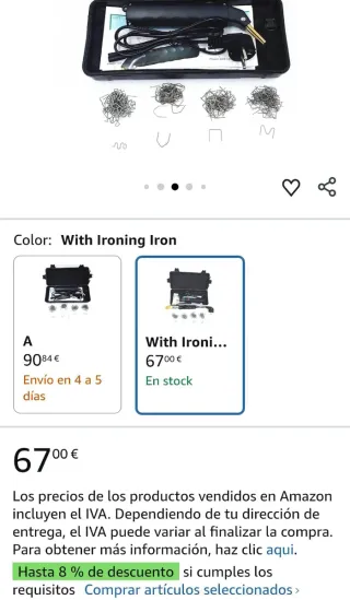 Reparador  soldador de plasticos soldador con 800