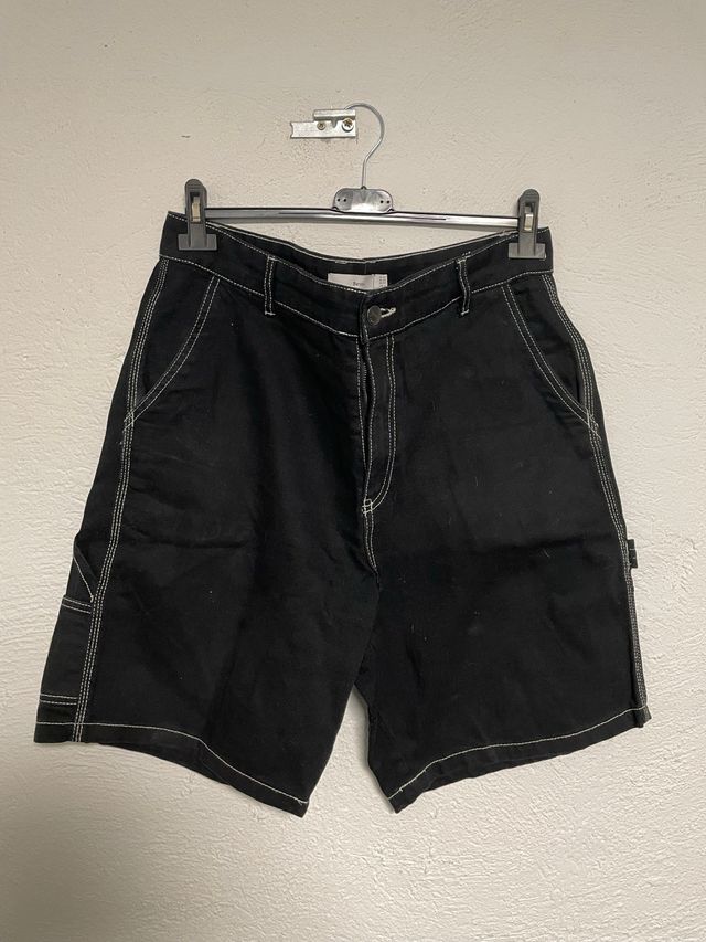 Pantalón corto vaquero negro