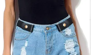 Cintura elastica senza fibbia