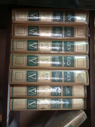 Enciclopedia Vallardi 16 volumi + Atlante