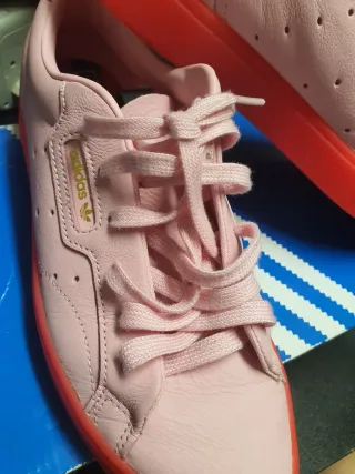 Adidas Sleek W Scarpe Rosa/Rosse Tg 40