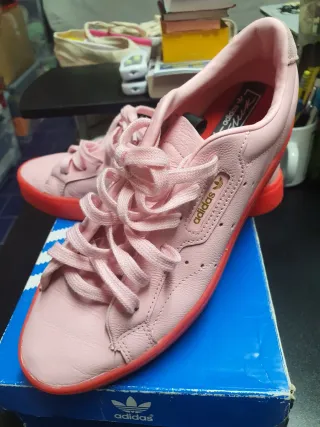 Adidas Sleek W Scarpe Rosa/Rosse Tg 40