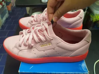 Adidas Sleek W Scarpe Rosa/Rosse Tg 40