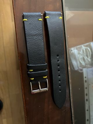 Correa Sternglass 20mm Piel Negra