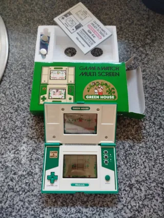 Nintendo Game & Watch Green House GH-54