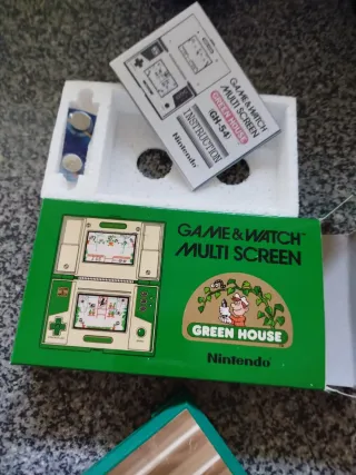 Nintendo Game & Watch Green House GH-54