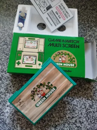Nintendo Game & Watch Green House GH-54