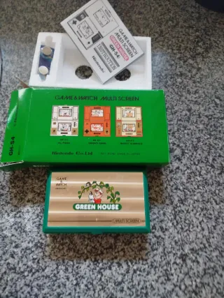 Nintendo Game & Watch Green House GH-54