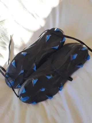 Reyes Botas negras fútbol niño ADIDAS T36.1/2