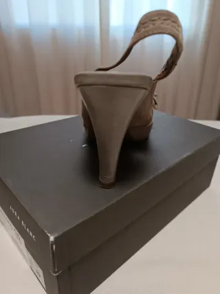 Zapatos de piel de Aura Blanc