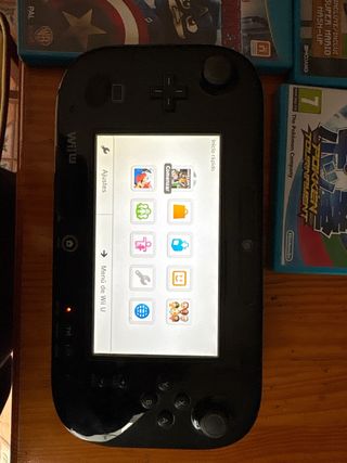 Nintendo Wii U Nera + Set di Giochi