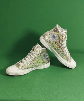 Converse Lentejuelas Oro y Plata