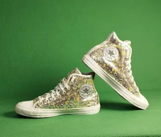 Converse Lentejuelas Oro y Plata