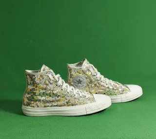 Converse Lentejuelas Oro y Plata
