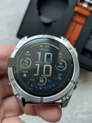 Garmin Fenix 8  51mm Titanio Zafiro