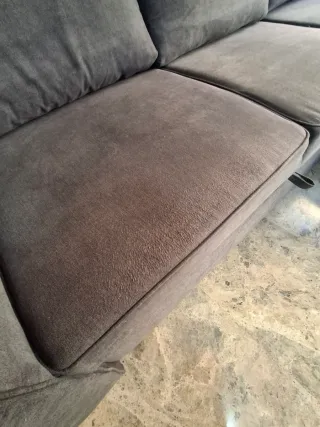 Sofá Cama Gris Oscuro Tela