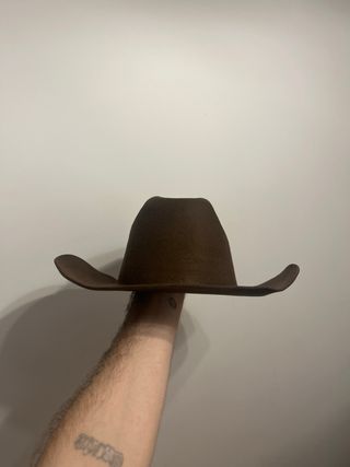 Sombrero cowboy marrón