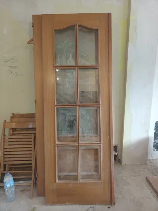 6 Puertas Madera Maciza Sin Marco