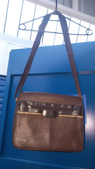 Bolso bandolera marrón