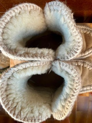 Botas Mou cuña interna talla 38