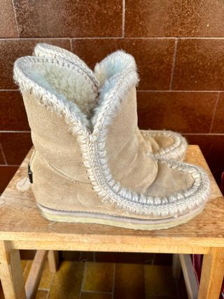 Botas Mou cuña interna talla 38