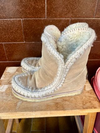 Botas Mou cuña interna talla 38