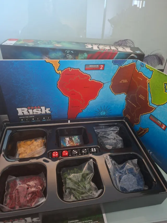Juego de mesa Risk: El Juego de la Conquista del M