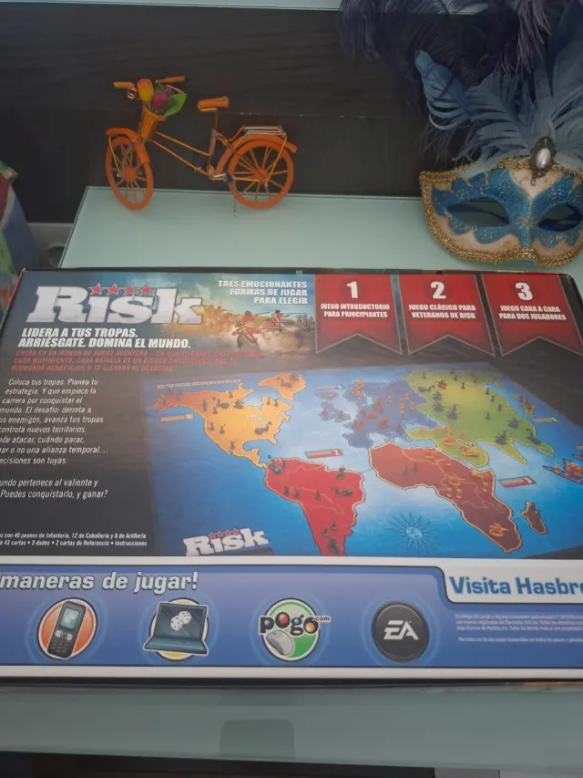 Juego de mesa Risk: El Juego de la Conquista del M