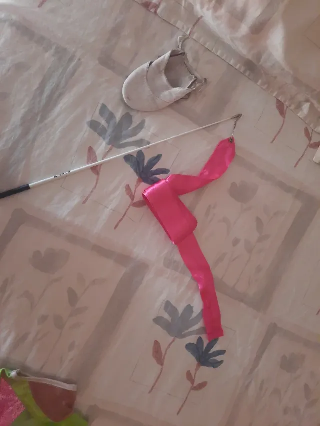 Cinta Gimnasia Rítmica Fucsia 4m