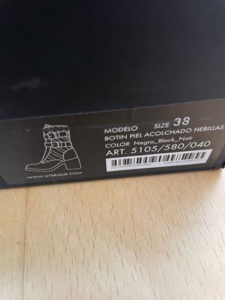 Botines Uterqüe Negros Piel