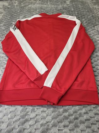 Chaqueta Deportiva Joma Roja y Blanca Talla L