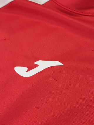 Chaqueta Deportiva Joma Roja y Blanca Talla L