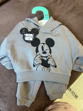 Conjunto bebé Mickey Mouse