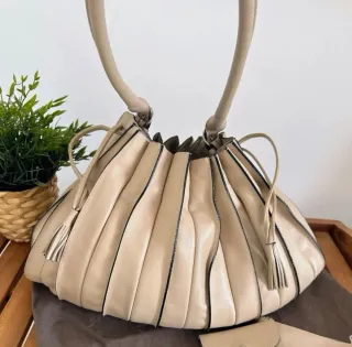Bolso Lupo abanico beige