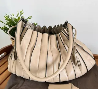 Bolso Lupo abanico beige