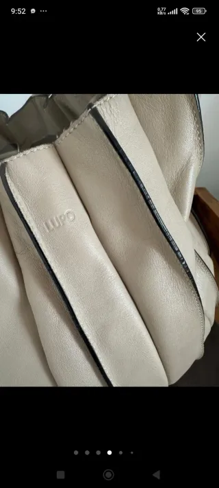 Bolso Lupo abanico beige