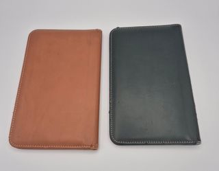 ROLEX 2x Portadocumentos Vintage Verde/Marrón