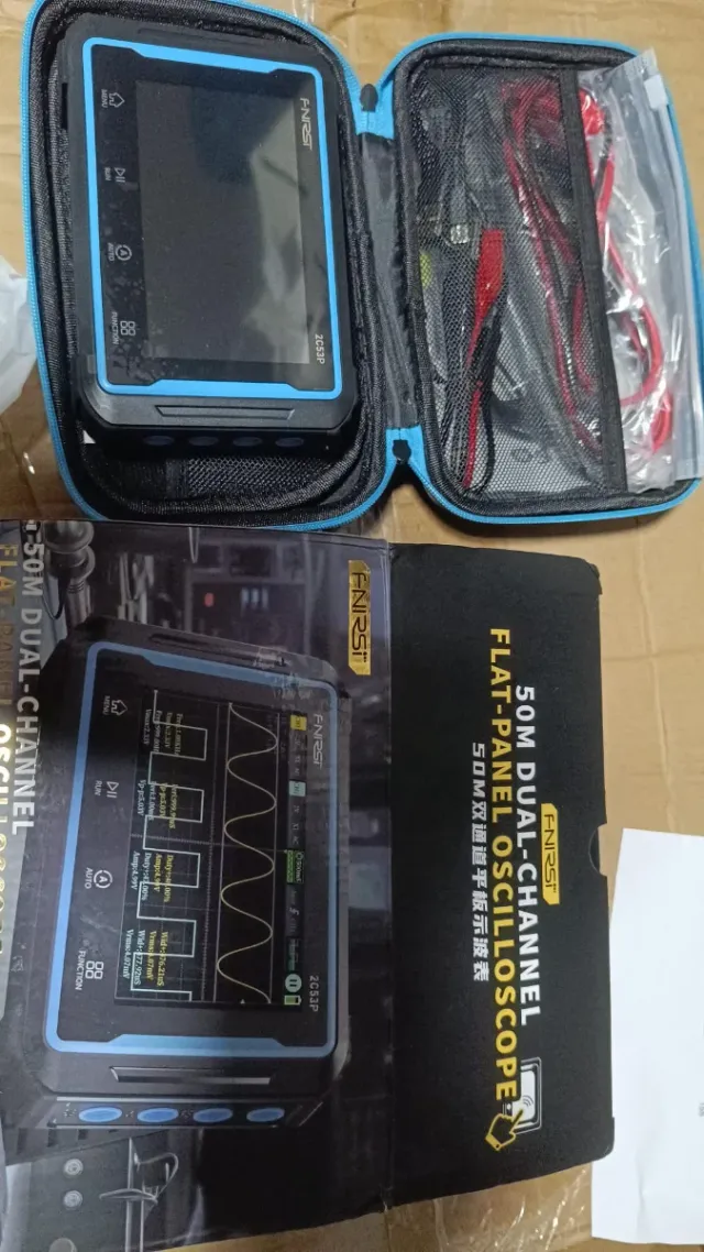 Osciloscopio FNIRSI 2C53P 50M Dual Channel